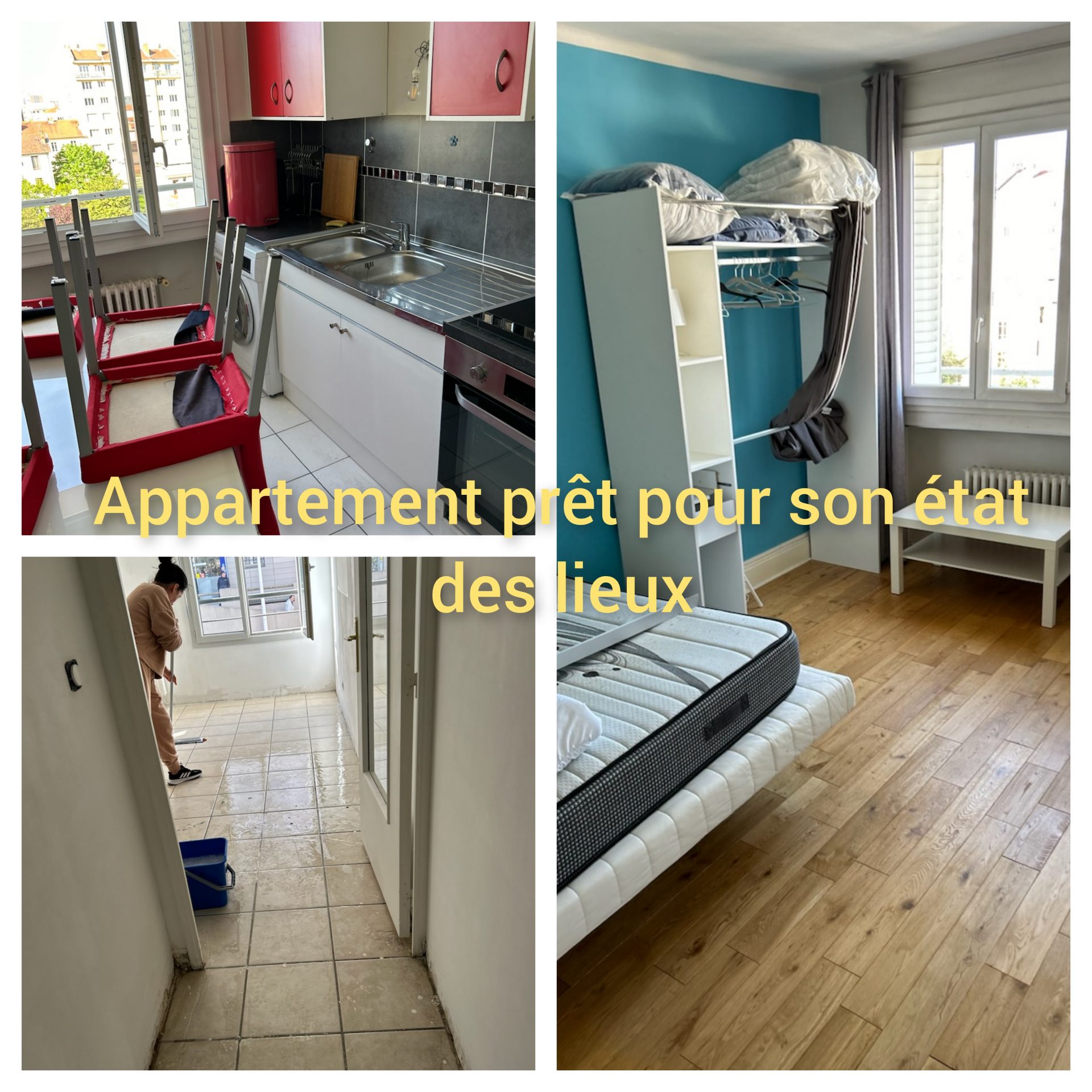 Appartement prêt pour état des lieux