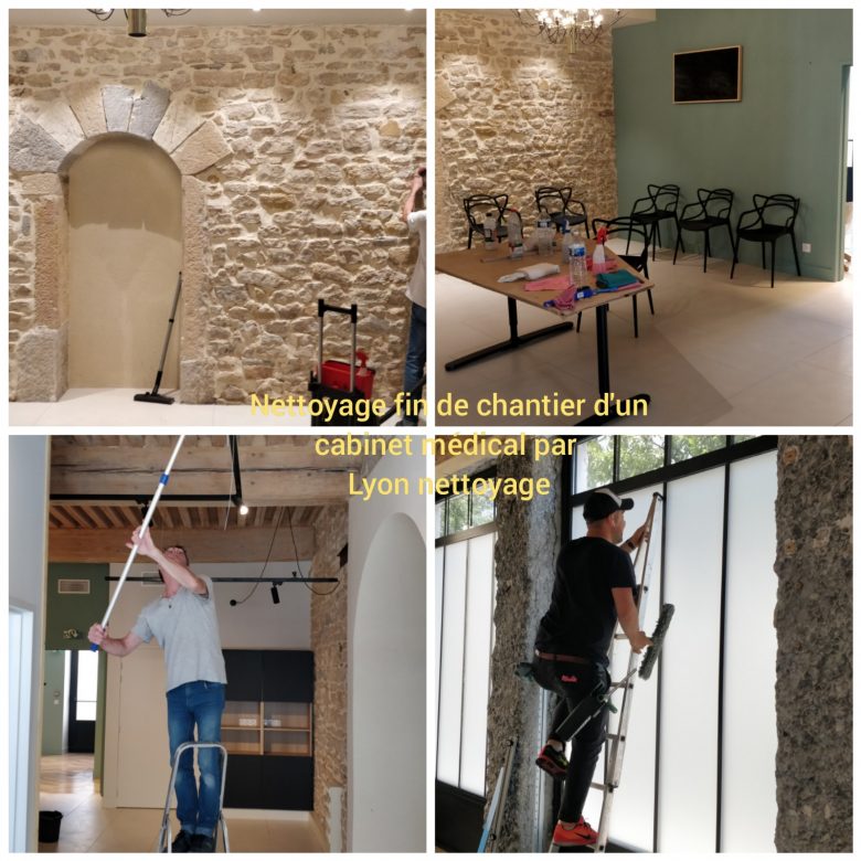 Nettoyage fin de chantier lyon