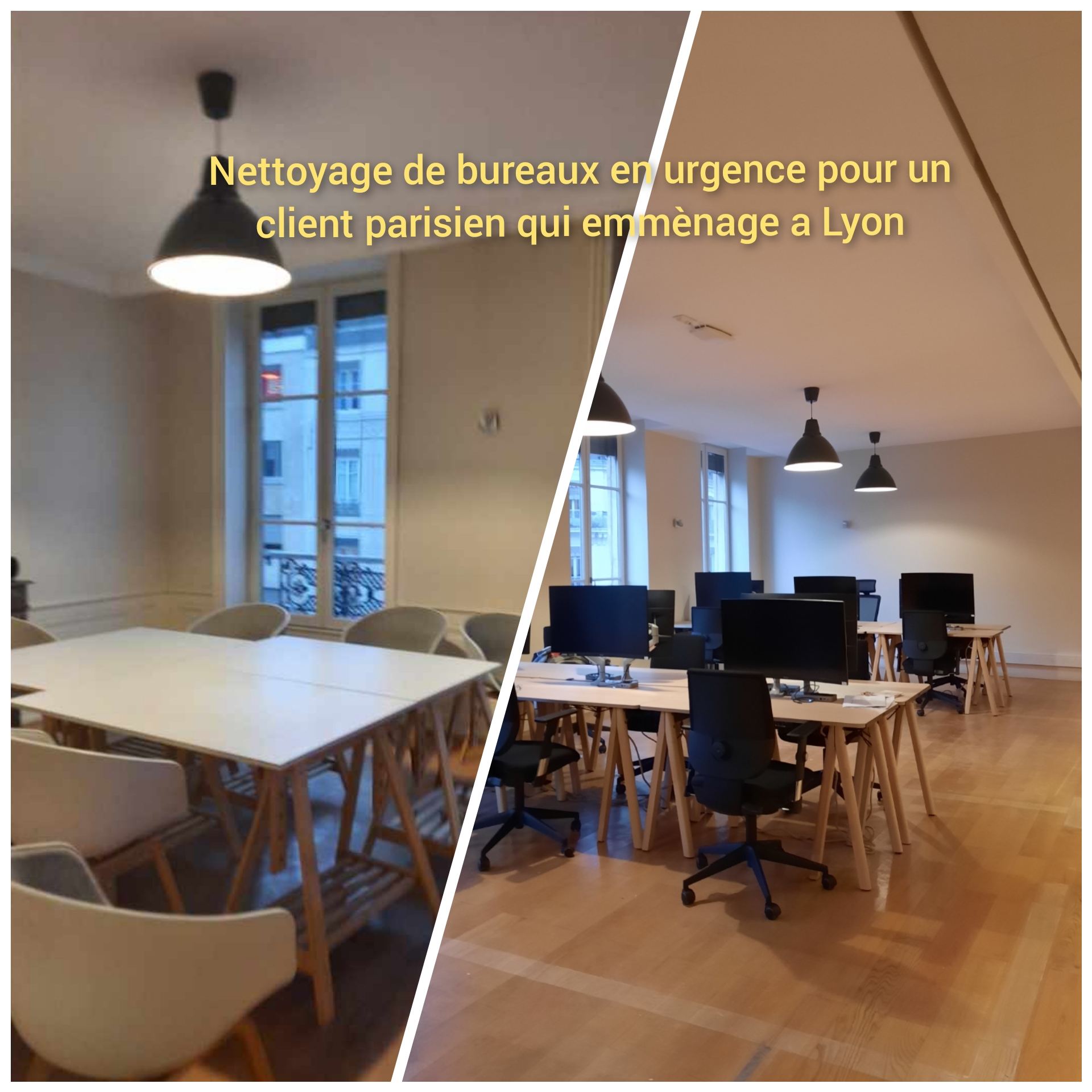 Nettoyage de bureaux en urgence à Lyon